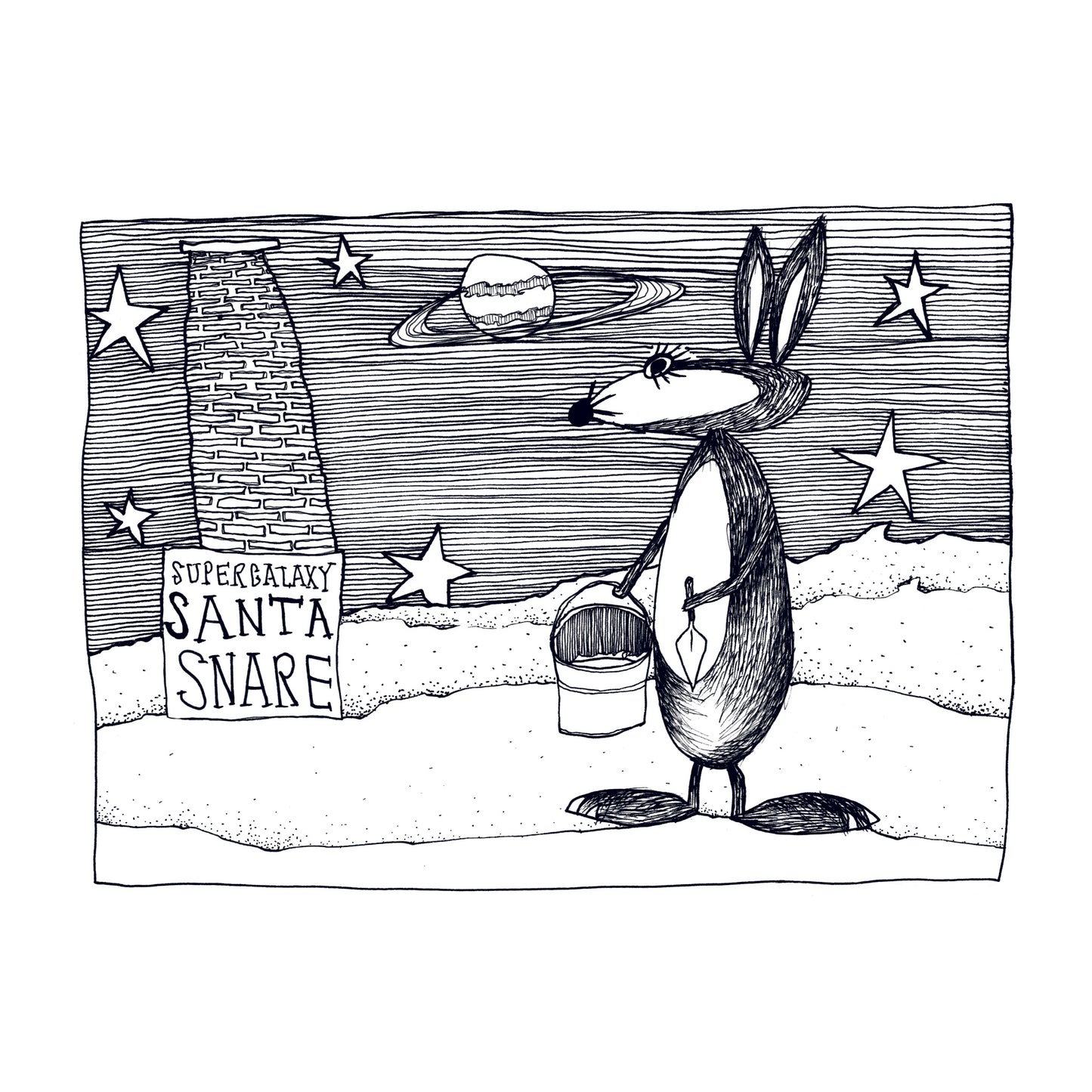 The Spacebunny and the Supergalaxy Santa Snare